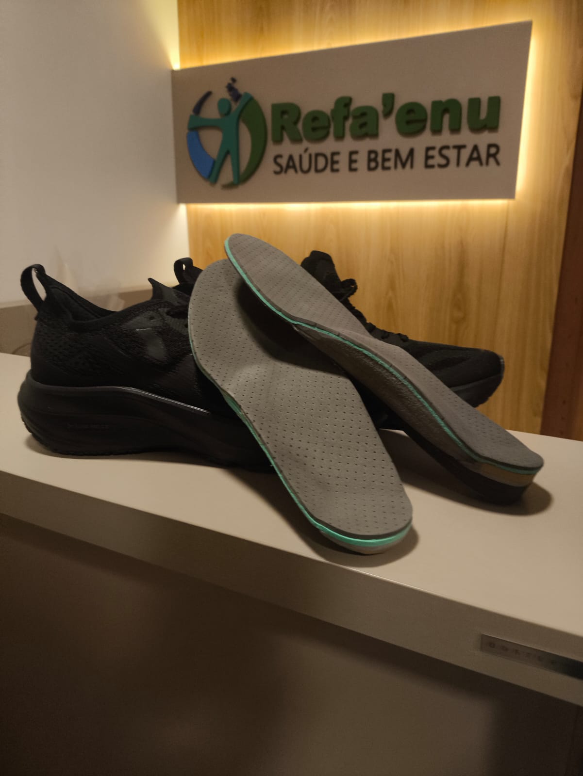 Palmilha para fascite plantar