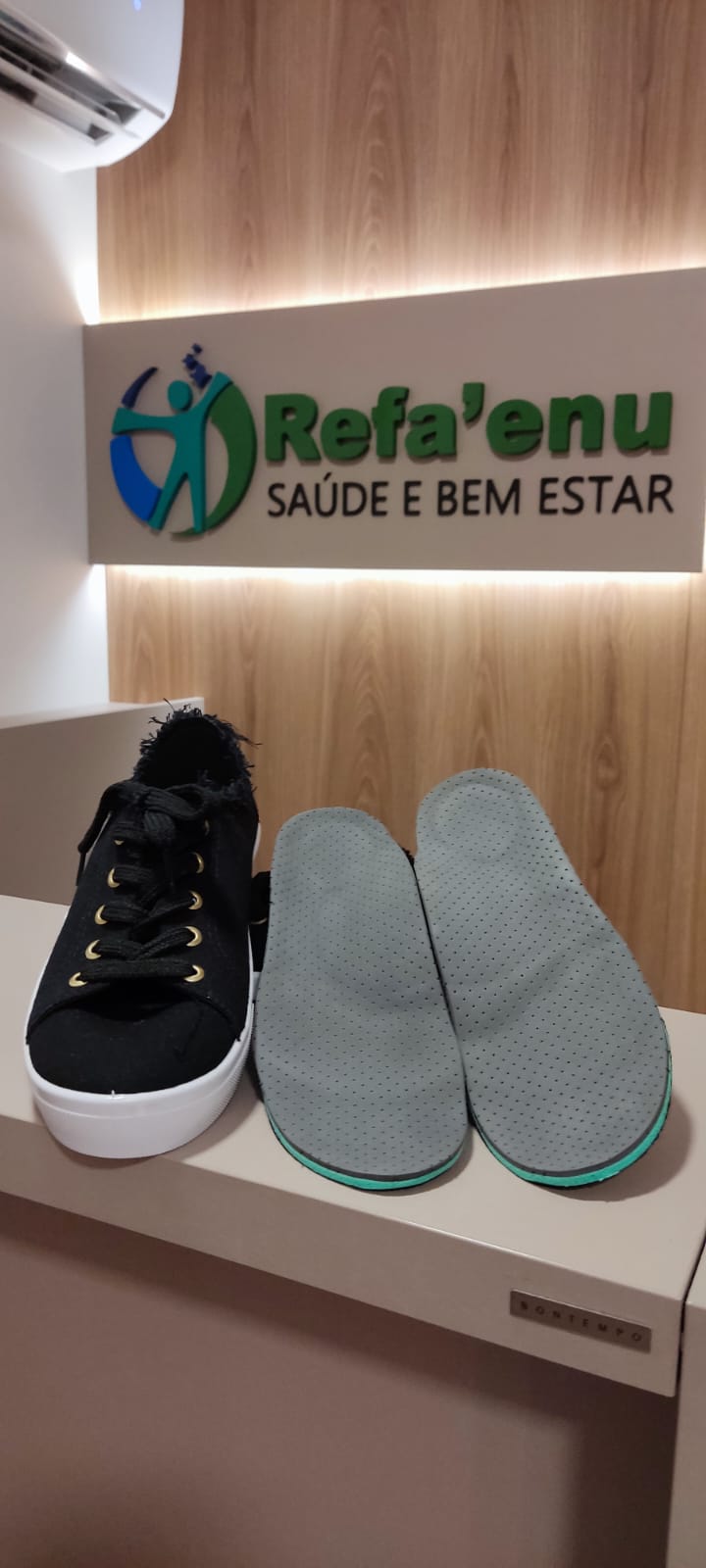 Palmilha para dores nos pés